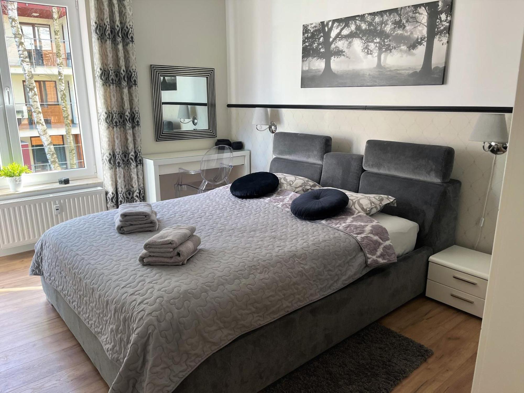 Ferienwohnung Apartament Polanki Z Basenem Blisko Plazy Kolberg Exterior foto